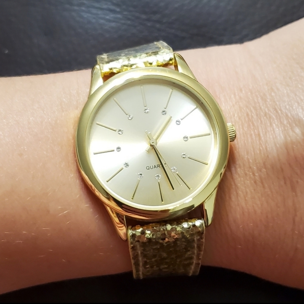 Sparkly Beautiful Shimmering Watch - image 2